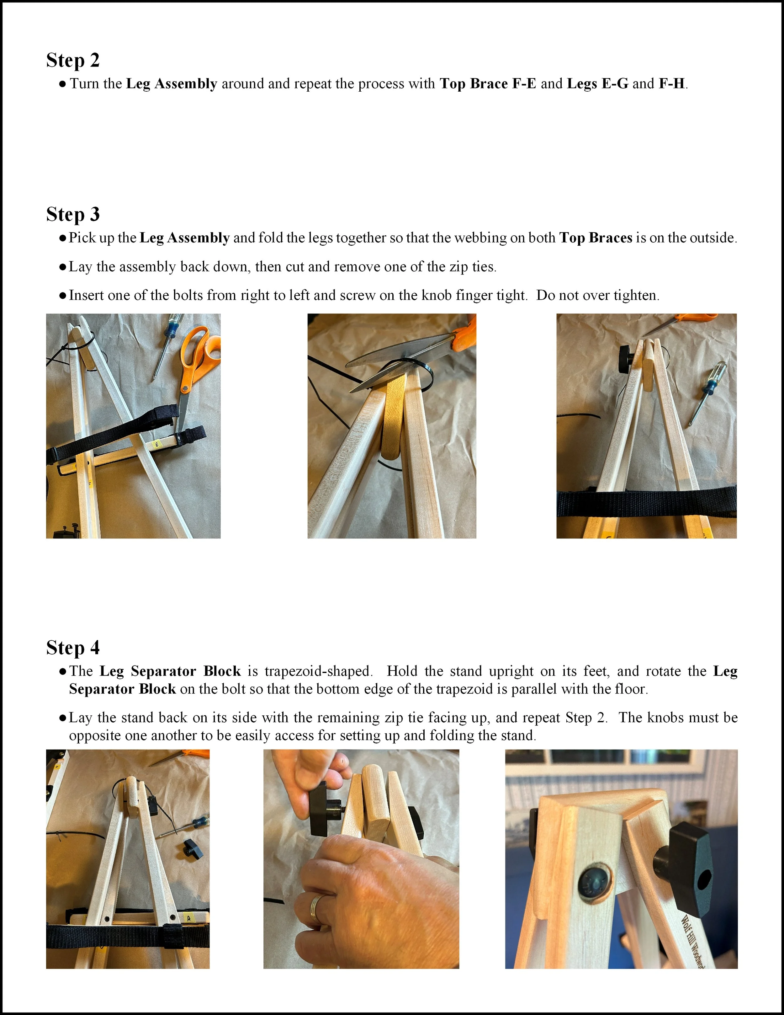 The Only Jam Stand Double: Display/Holder — Wolf Hill Woodworking
